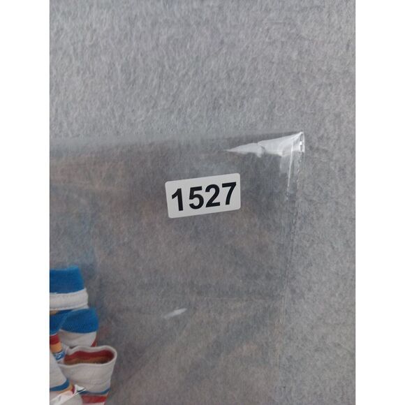 VANS Women's Boxy Striped Cropped T-shirt Red Yellow  Blue White Size L Vtg Logo - Picture 11 of 11